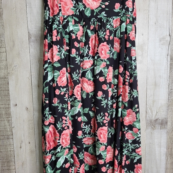Vintage Jennifer Moore Pink Spaghetti Strap Sundress. Size Medium. Cotton/Rayon - Picture 8 of 13